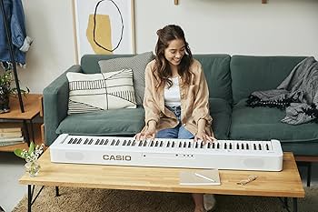 カシオ電子ピアノ CDP-S110WE (ホワイト) 88鍵盤 スリムデザイン Amazon | カシオ(CASIO)電子ピアノ CDP-S110WE (ホワイト) 88